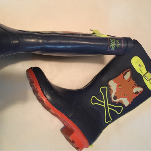 MINI BODEN Fox rain boots - Picture 3 of 4